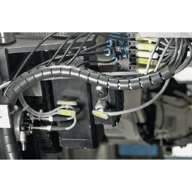 Spirale aperta 16mm nero 2 mt HWPP16L2 product photo Photo 04 3XL