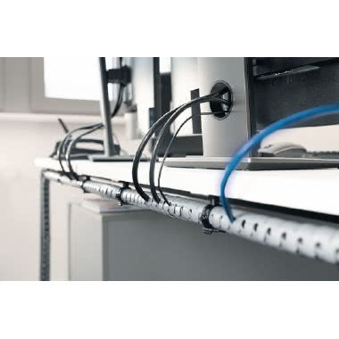 Spirale aperta 25mm bianco 2 mt HWPP25L2 product photo Photo 08 3XL