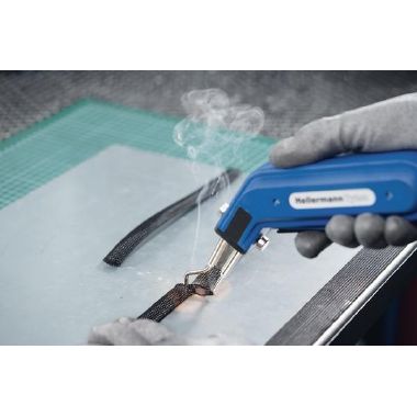 Calza trecciata 7-15 PET nero HEGP10 (Conf. da 100 Mt.) product photo Photo 03 3XL