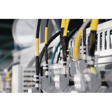 Calza trecciata 7-15 PET nero HEGP10 (Conf. da 100 Mt.) product photo Photo 04 3XL