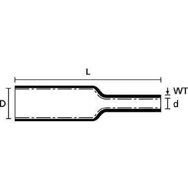 Termorestringente colla 3:1 barra TA30-9/3 product photo Photo 02 3XL