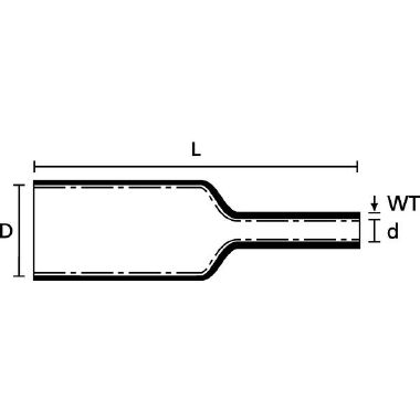 Termo media colla 4:1 barra MA47-95/30 product photo Photo 03 3XL