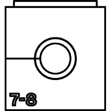 Supporto Passacavo VarioPlate S Ø 7-8 mm product photo Photo 03 3XL