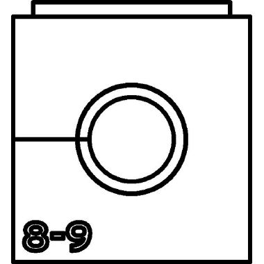 Supporto Passacavo VarioPlate S Ø 8-9 mm product photo Photo 03 3XL