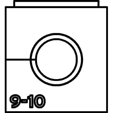 Supporto Passacavo VarioPlate S Ø 9-10mm product photo Photo 03 3XL