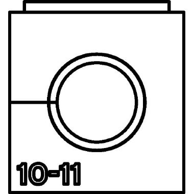 Supporto Passacavo VarioPlate S Ø 10-11 mm product photo Photo 03 3XL