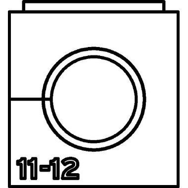 Supporto Passacavo VarioPlate S Ø 11-12 mm product photo Photo 03 3XL