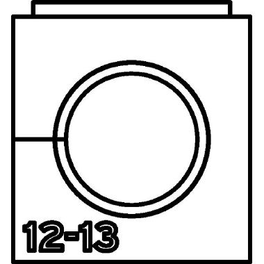 Supporto Passacavo VarioPlate S Ø 12-13 mm product photo Photo 03 3XL