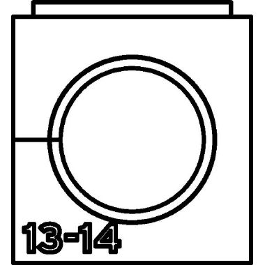 Supporto Passacavo VarioPlate S Ø 13-14 mm product photo Photo 03 3XL
