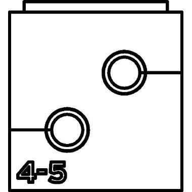 Supporto Passacavo VarioPlate S Øx2, 4-5 mm product photo Photo 03 3XL