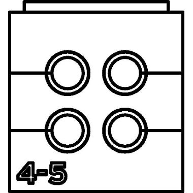 Supporto Passacavo VarioPlate S &Oslash;x4, 4-5 mm product photo Photo 03 3XL
