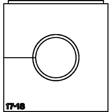 Supporto Passacavo VarioPlate L Ø 17-18 mm product photo Photo 03 3XL