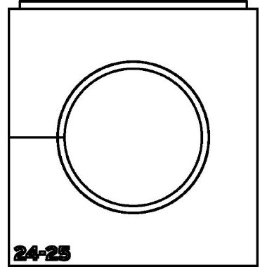 Supporto Passacavo VarioPlate L Ø 24-25 mm product photo Photo 03 3XL