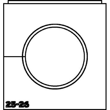 Supporto Passacavo VarioPlate L Ø 25-26 mm product photo Photo 03 3XL