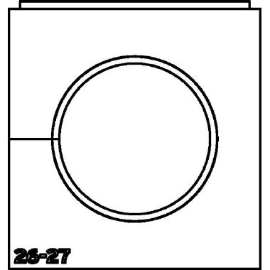 Supporto Passacavo VarioPlate L Ø 26-27 mm product photo Photo 03 3XL