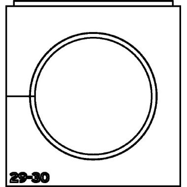 Supporto Passacavo VarioPlate L &Oslash; 29-30 mm product photo Photo 03 3XL