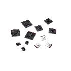 Basetta adesiva 38x38 nero MB5APT-A (Conf. da 100 Pz.) product photo