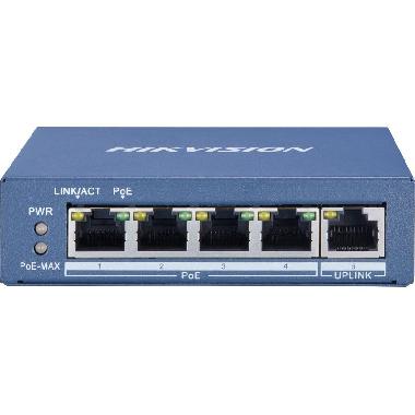 DS-3E0505P-E SWITCH GIGABIT UNMAN 4POE product photo Photo 01 3XL