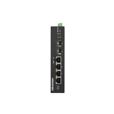DS-3T0506HP-E/HS SWITCH DIN GIGABIT 4 POE product photo Photo 01 3XL