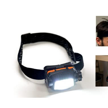 La Headled una lampada da testa professionale che ti permette di lavorare a mani libere. product photo Photo 01 3XL