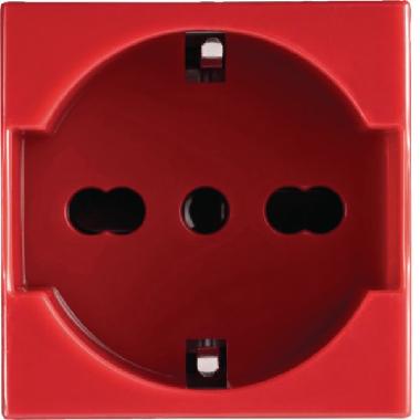 PRS SCH.2P+T 16A R PRESA SCHUKO/BIV. product photo Photo 01 3XL