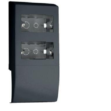 Scatola porta apparecchi 8 moduli interasse 108 mm profondit 53 mm per battiscopa TBA product photo Photo 01 3XL