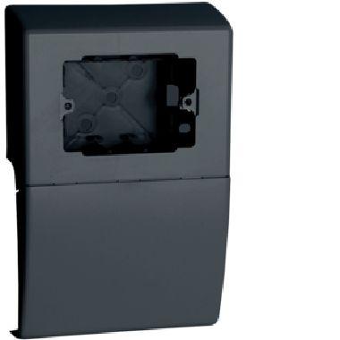 Scatola porta apparecchi 3 moduli interasse 83,5 mm profondit 53 mm per battiscopa TBA product photo Photo 01 3XL