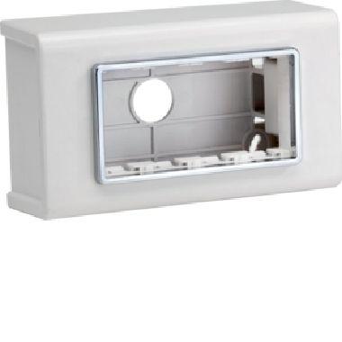 Scatola porta apparecchi autoportante 4 moduli per minicanali TMC e TMU product photo Photo 01 3XL