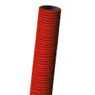 Cavidotto a doppio strato DN 200/170 con esterno Corrugato e interno liscio di colore Rosso in Rotoli da 25 metri (Conf. da 25 Mt.) product photo