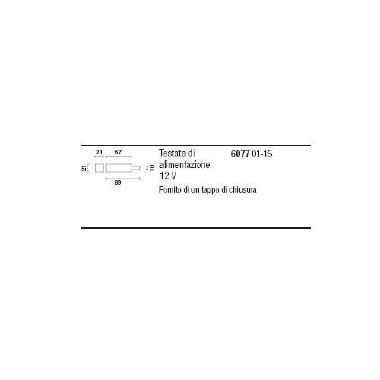 TESTATA DI ALIMENTAZ.C/TAPPO PER BINARIO LI product photo Photo 01 3XL