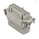 frutto presa, serie CSS, connessione con doppio morsetto a molla, 16 poli + PE, 16 A 500 V 6 kV 3, grandezza '77.27' product photo Photo 01 2XS