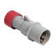 spina mobile, serie PLUSO, 3 poli + N + PE, 6 h (rosso), 16 A, 380 ÷ 415 V, dritta product photo Photo 01 2XS