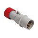 spina mobile, serie PLUSO, connessione rapida SQUICH®, 3 poli + N + PE, 6 h (rosso), 16 A, 380 ÷ 415 V, dritta product photo Photo 01 2XS