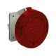 presa da incasso, serie PLUSO, 3 poli + PE, 6 h (rosso), 16 A, 380 ÷ 415 V, dritta, con flagia maggiorata product photo Photo 01 2XS