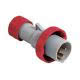 spina mobile, serie PLUSO, 3 poli + N + PE, 6 h (rosso), 16 A, 380 ÷ 415 V, dritta product photo Photo 01 2XS