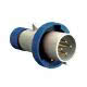 spina mobile, serie PLUSO, 2 poli + PE, 6 h (blu), 32 A, 200 ÷ 250 V, dritta product photo Photo 01 2XS