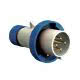 spina mobile, serie PLUSO, 2 poli + PE, 6 h (blu), 32 A, 200 ÷ 250 V, dritta product photo Photo 01 2XS