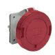 presa da incasso, serie PLUSO, 3 poli + PE, 6 h (rosso), 32 A, 380 ÷ 415 V, dritta product photo Photo 01 2XS