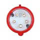 spina mobile, serie PLUSO, 3 poli + N + PE, 6 h (rosso), 32 A, 200/346 &divide; 240/415 V, con invertitore di fase product photo Photo 03 2XS