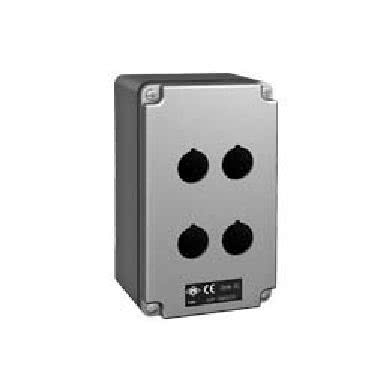 cassetta contenitrice per comandi e segnalazioni, serie AC, ingresso cavo M25, 4 fori per unità diametro 22 mm, dimensioni esterne 92x152x86 mm product photo Photo 01 3XL