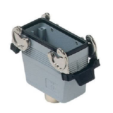 custodia mobile, serie C-TYPE, con 2 leve, ingresso cavo verticale Pg21, grandezza '77.27', alta product photo Photo 01 3XL