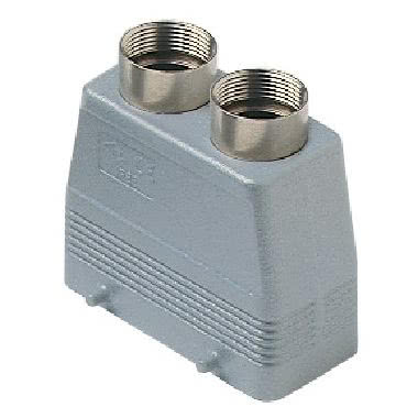 custodia mobile, serie C-TYPE, con 4 piolini, ingresso cavo Pg16 x 2 due ingressi cavo verticali, grandezza '77.27', alta product photo Photo 01 3XL