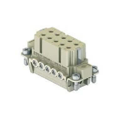 frutto presa, serie CDA, connessione con morsetto a vite, 10 poli + PE, 16 A 250 V 4 kV 3, grandezza '49.16', senza piastrina product photo Photo 01 3XL