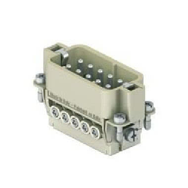 frutto spina, serie CDA, connessione con morsetto a vite, 10 poli + PE, 16 A 250 V 4 kV 3, grandezza '49.16', senza piastrina product photo Photo 01 3XL