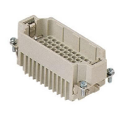 frutto spina, serie CDD, connessione a crimpare, 72 poli + PE, 10 A 250 V 4 kV 2, grandezza '77.27' product photo Photo 01 3XL