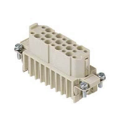 frutto presa, serie CD, connessione a crimpare, 25 poli + PE, 10 A 250 V 4 kV 3, grandezza '66.16' product photo Photo 01 3XL