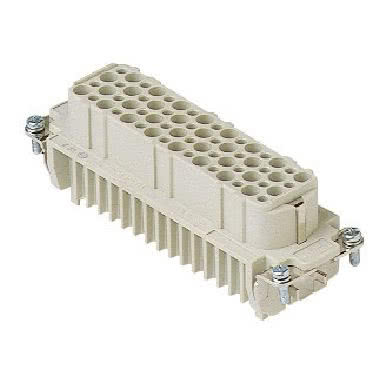 frutto presa, serie CD, connessione a crimpare, 64 poli + PE, 10 A 250 V 4 kV 3, grandezza  '104.27' product photo Photo 01 3XL