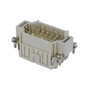 frutto spina, serie CDS, connessione con morsetto a molla, 18 poli + PE, 10 A 400 V 6 kV 3, grandezza '57.27' product photo Photo 01 3XL