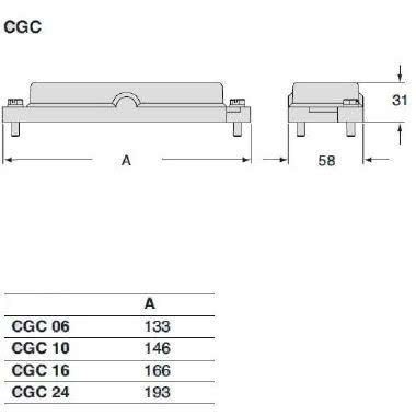 Coperchio, serie IP68, con 2 viti, grandezza '44.27' product photo Photo 02 3XL