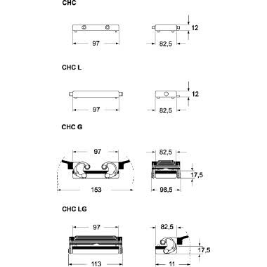 Coperchio, serie C-TYPE, con 2 piolini, grandezza '77.27', con occhiello product photo Photo 02 3XL